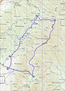 Mapa de la ruta